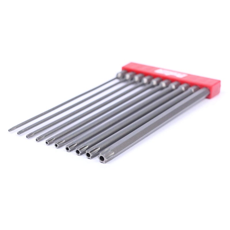 Protorq TORX Tamper Resistant Bits, Security TORX & Star Bits (T7-T40), 150mm, 10-Piece Set, High Grade S2 Steel - Image 3